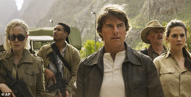 Mission: Impossible - Dead Reckoning fell to third place, earning $15 million in ticket sales