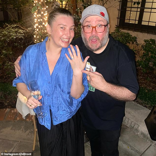 In a later post last year, Alexis shows off an engagement ring, and Trent describes the moment he took a knee