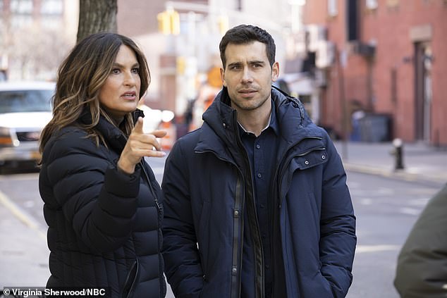 Hargitay followed into her famous mother's footsteps as an actress. She's been playing Detective Olivia Benson in Law & Order: Special Victims Unit since 1999; seen in a still