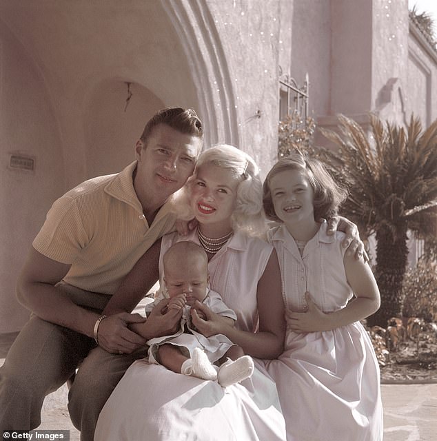 'I was like, "I don't want anything. I don't need anything from you... I have a dad",' she recalled telling him. 'There was something about loyalty. I wanted to be loyal to Mickey'; Mickey and Jayne pictured 1969 in Los Angeles