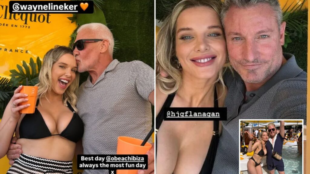 Helen Flanagan stuns in tiny bikini top as newly single star parties in Ibiza after split