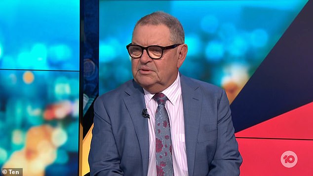 Surprisingly, it was right wing pundit Steve Price (pictured), a regular guest star on the left wing show, who was the most torn up about the cancellation
