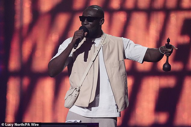 The change will be officially framed around the desire to reach new audiences in other regions, while also banishing its 'London-centric' reputation; pictured Stormzy