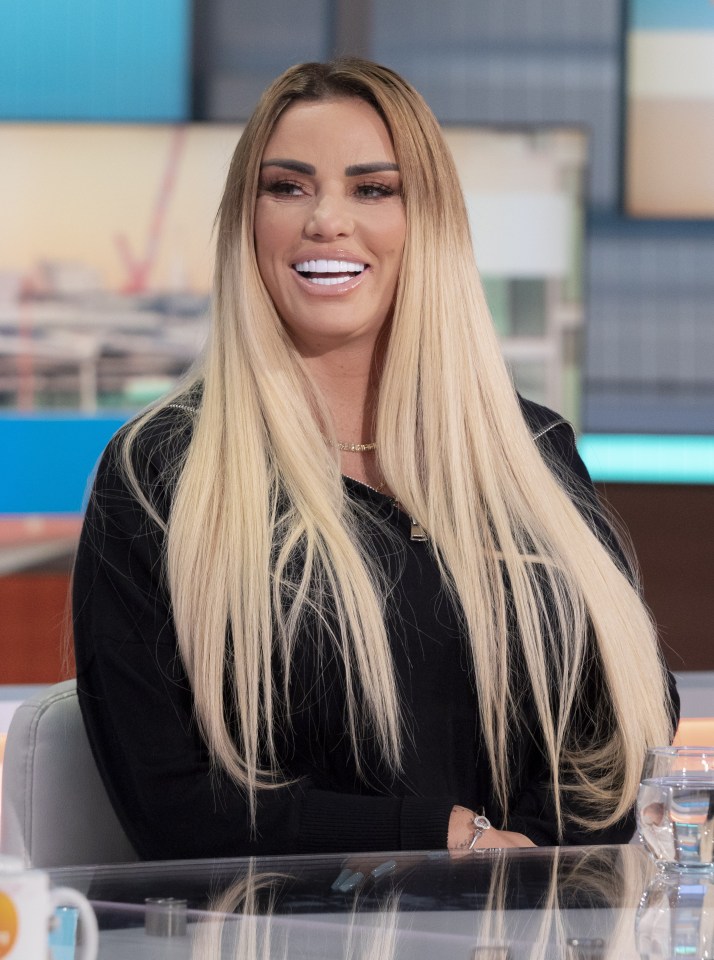 Katie Price on Good Morning Britain.