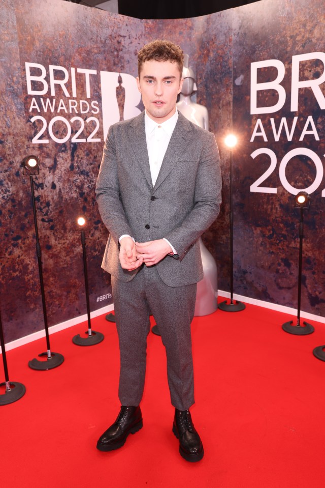 Sam Fender at the BRIT Awards 2022.