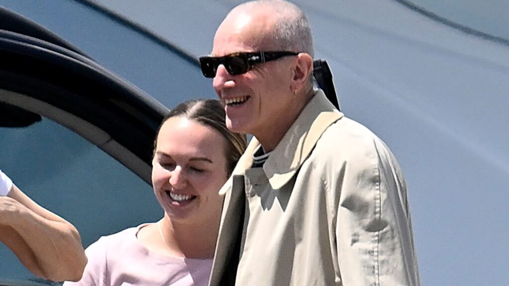 Extremely reclusive Hollywood star makes very rare public appearance with wife - can you guess who he is?