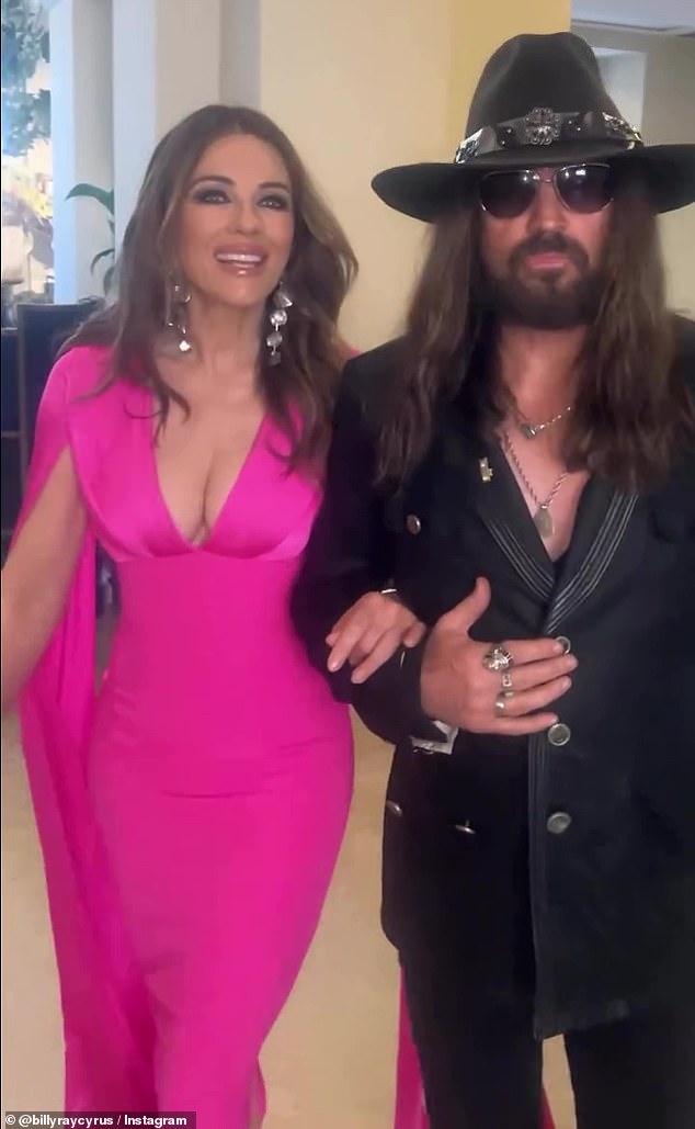 The singer had uploaded snippets from their time at the event to his Instagram page and wrote in the caption, 'With my beautiful girlfriend in Rome ¿¿'