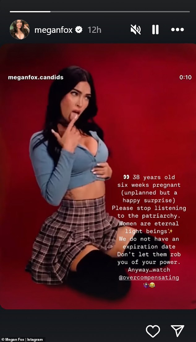 Last month in May, Fox revealed that her baby with Kelly had been unplanned as she took to her Instagram stories