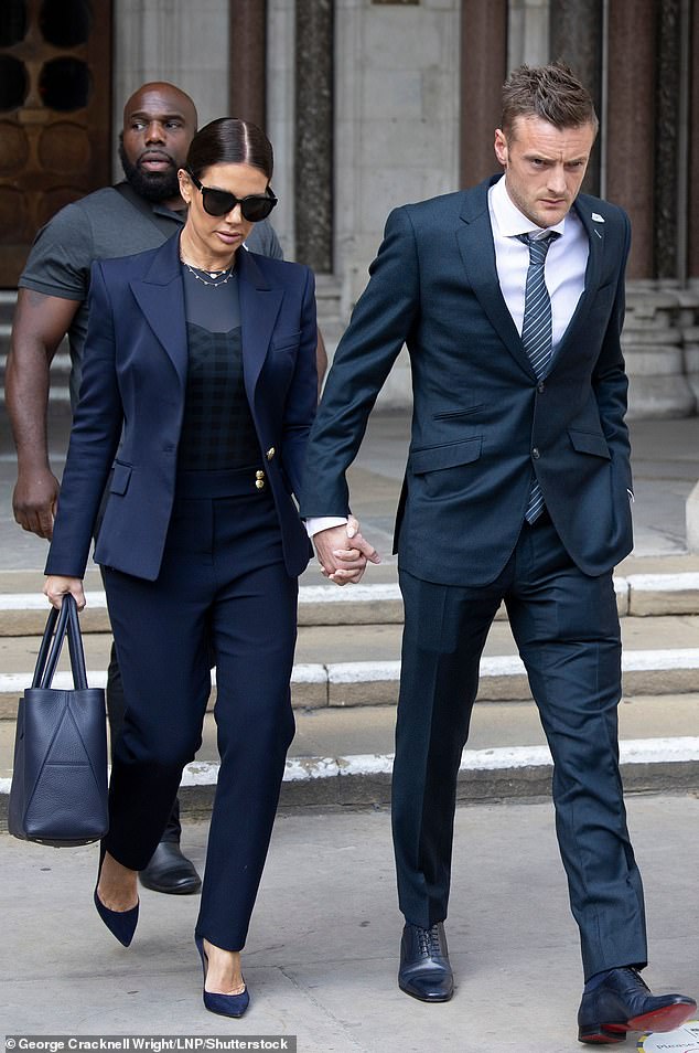 Last month, the WAG, 43, was ordered by a judge to pay £1.4m towards rival Coleen Rooney ¿s legal expenses, on top of her own bill, reported to be more than £2million, from the disastrous libel claim she brought in 2022