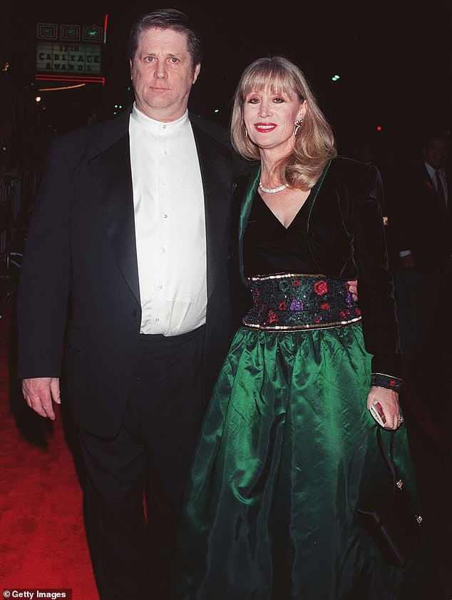 Melinda, his second and final wife, married Wilson in 1995, and he credited her as his 'savior' in his devastated statement on her death last year