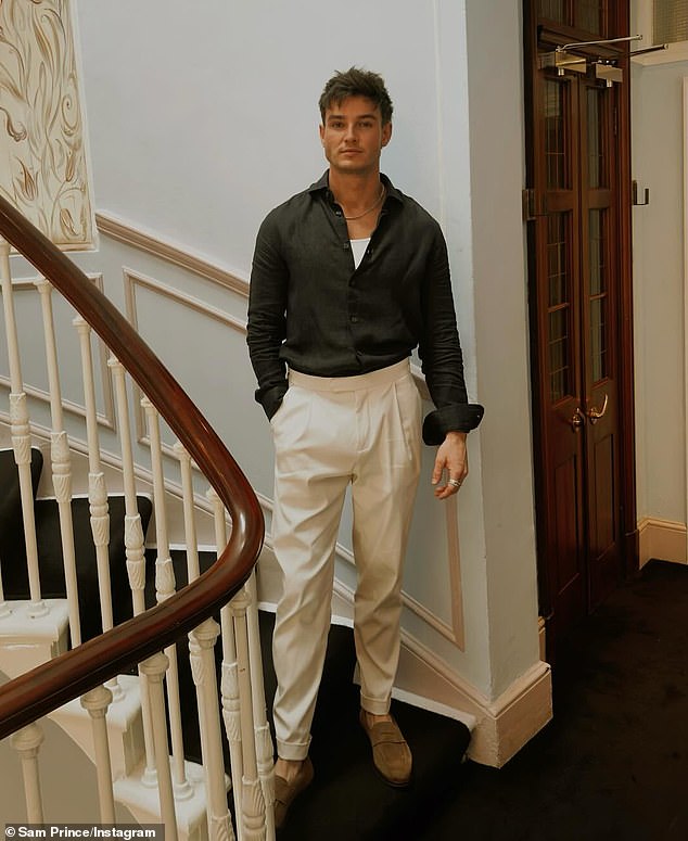 MailOnline revealed last month Chelsea favourite Sam Prince (pictured) will star alongside Kerry Katona on the new series