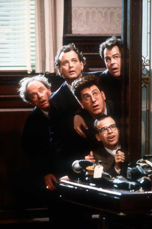 Ghostbusters II cast photo.