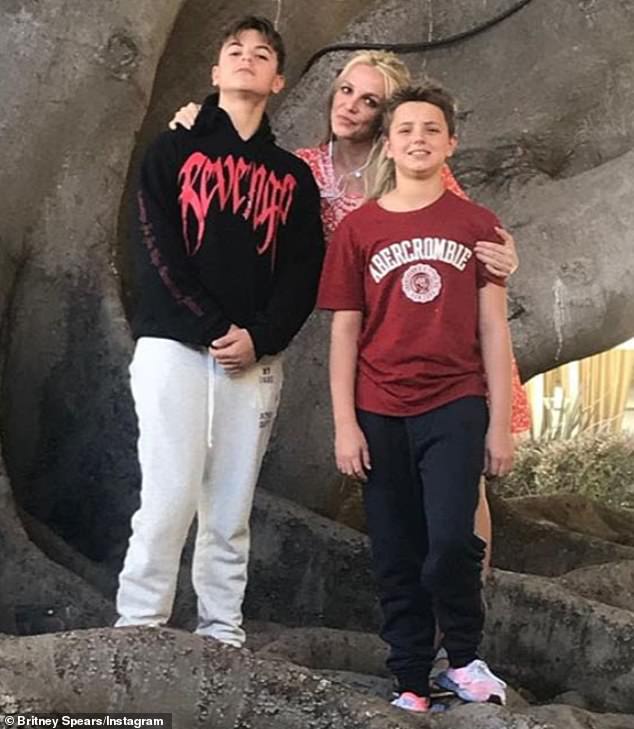 At the time, an insider also said Jayden (right) was 'determined to break into the music industry,' and that he and his mom had connected over their shared love of music