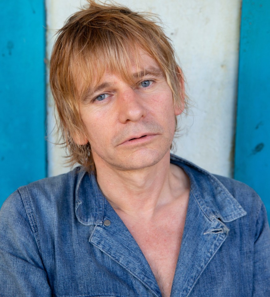 Portrait of Shaun Ryder.