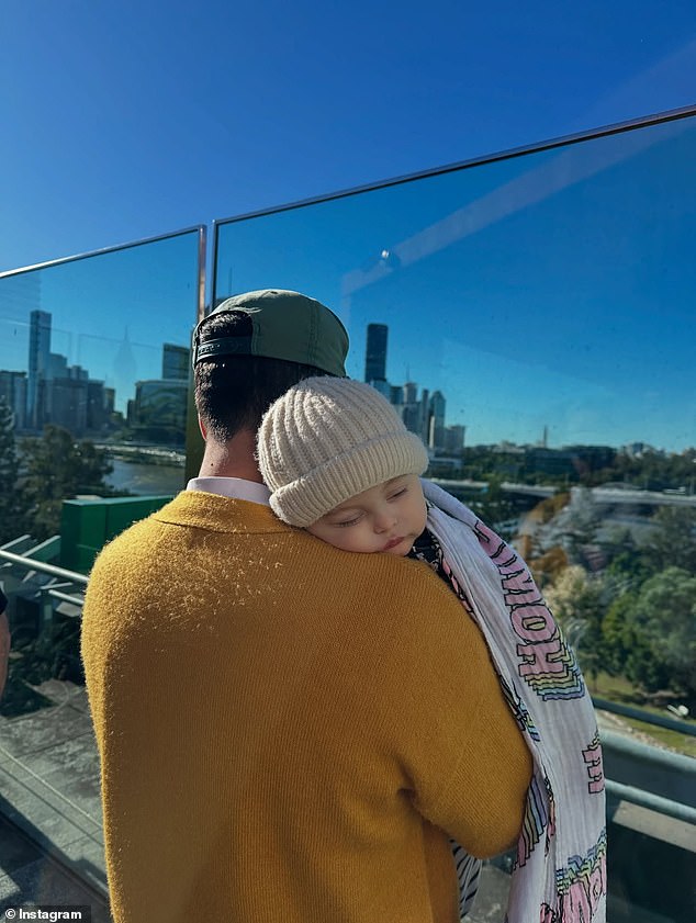 The former Miss Universe Australia and her partner went on to praise the team at Queensland Children's Hospital, who are now working with them to determine a treatment plan