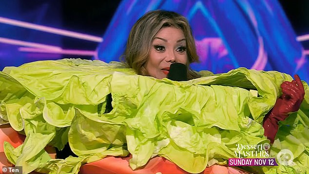 Ten has form when it comes to pulling surprise names out of a hat. Over the years, The Masked Singer has featured a string of international stars, from La Toya Jackson (pictured), Brian Austin Green to Charlotte Crosby, even Pussycat Doll Melody Thornton