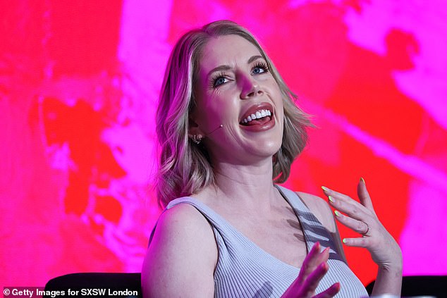 Comedian Katherine Ryan hit out at Karen in the comment section for her 'controversial' views on breastfeeding