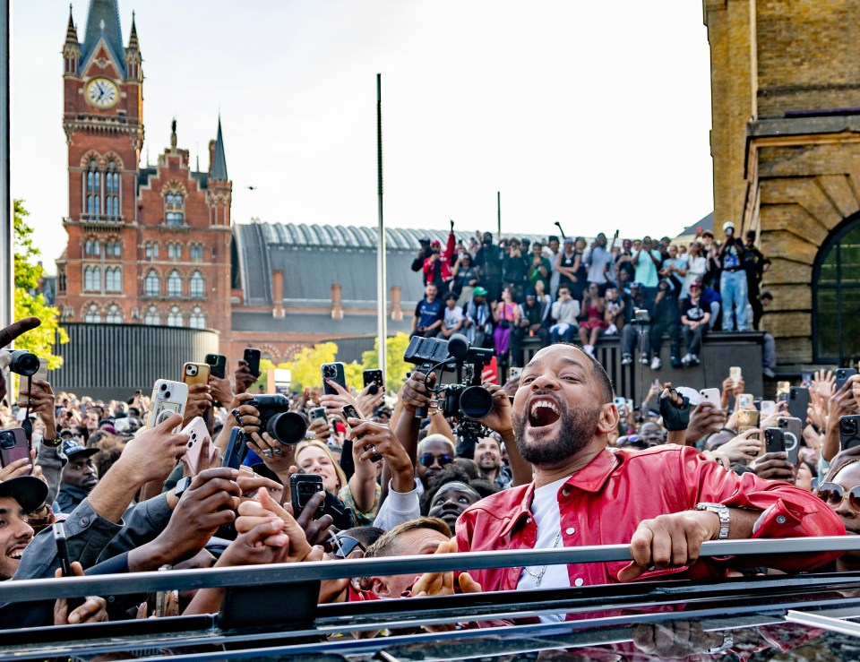 Will joined Rita and DJ AG yesterday near King’s Cross railway station