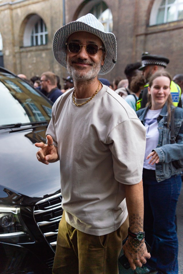 Rita's husband Taika Waititi was also in attendance