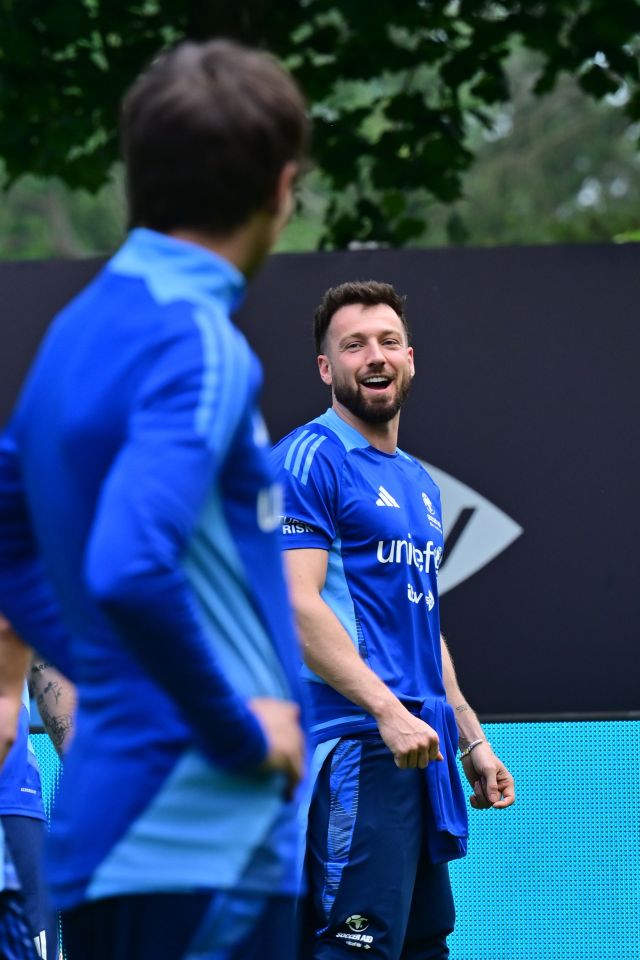 Louis Tomlinson at Soccer Aid for UNICEF training.