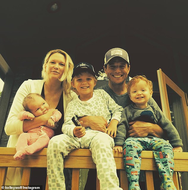 The longtime couple wed back in 2004 and are parents to three children; the family seen in 2020