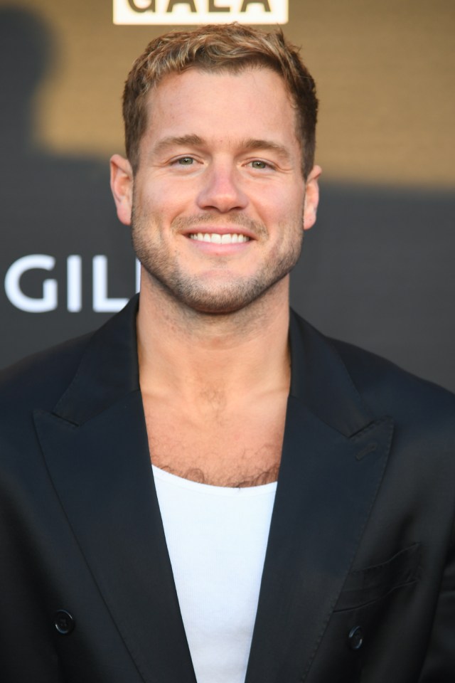 Colton Underwood at the Los Angeles LGBT Center Gala.