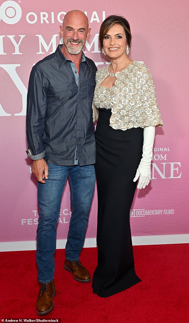 Another co-star and friend, Christopher Meloni, 64, stepped out for the event
