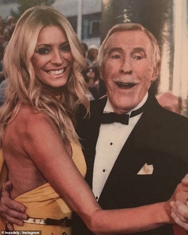 The TV presenter (pictured with former TV co-host Bruce Forsyth) was awarded the for her Services to Broadcasting in King Charles¿ birthday honours
