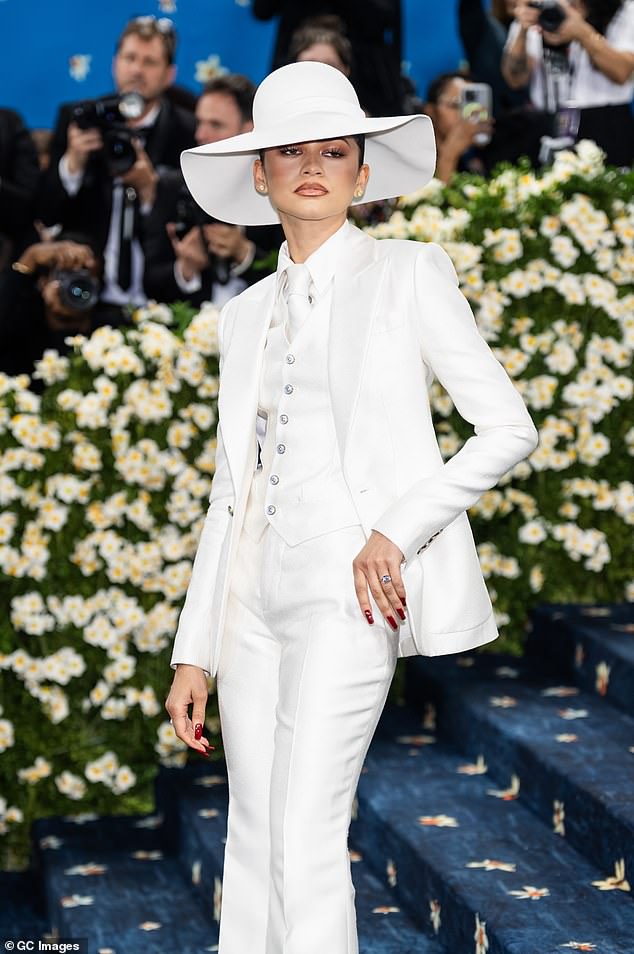 Zendaya, 28, has too emerged as a shock contender after expressing her want to be a villain during an interview (Pictured May 2025)