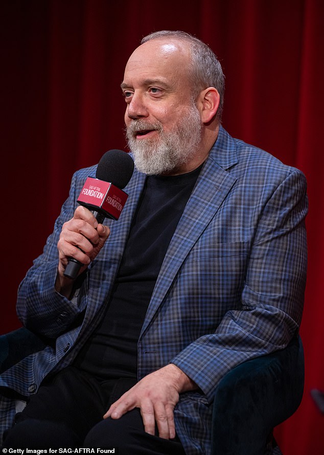 Paul Giamatti, 58, is the second favourite for the part having featured in The Ides of March (Pictured May 2025)