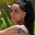 Topless Katie Price shows off her new bum and tattoos in bikini as she parties with Dean Gaffney & Jamie O'Hara in Ibiza