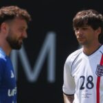 Louis Tomlinson and Sam Thompson hold Soccer Aid 'peace' dinner to put any awkwardness over Zara McDermott behind them