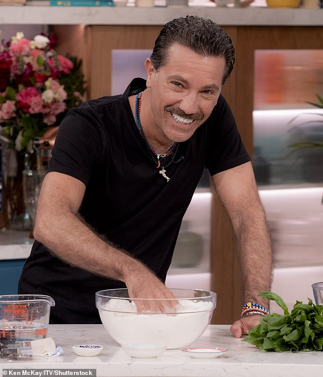 Gino revealed that he wanted to share the country with everyone and to find the perfect restaurant, recipe and spot, as well as learning how the people cook (pictured May 2024)