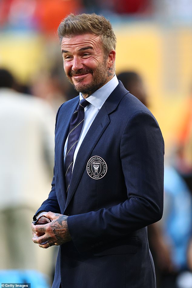 Just after his honour, he jetted off to the US as the Club World Cup kicked off at the Hard Rock Arena in Miami