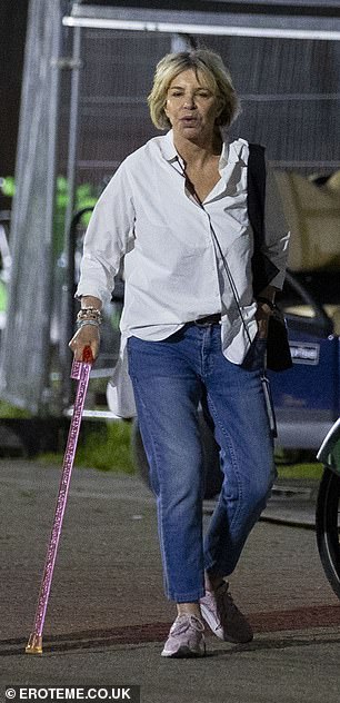 She arrived at London's Victoria Park for Lido Festival