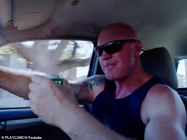 The 48-year-old has appeared in the lead role in a clip for the song Keith from Melbourne band Playlunch
