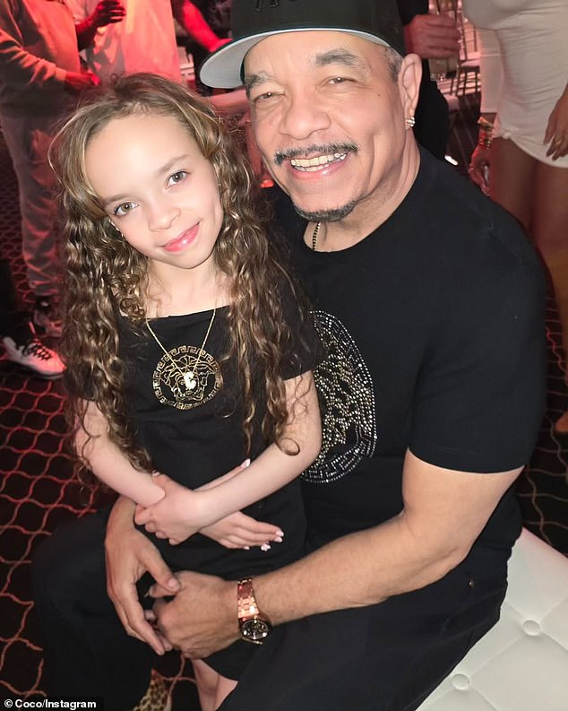 The Grammy-winning gangsta rap icon noted: 'Chanel likes Carpenter...I don't have any ins in her world. All my ins [are] already her uncles and aunts [from Law & Order: SVU]. I think we took her to see Olivia Rodrigo. She likes her [and] she likes Billie Eilish' (pictured April 23)