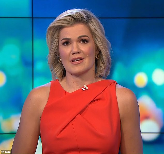 Pickering's confession comes after widespread reports that current Project star Sarah Harris (pictured) was sacked. However, in a shock twist, The Australian reported on Monday that Harris, 43, quit the network after being informed that a fresh news program would replace The Project