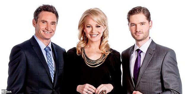 The Project, which debuted in July 2009 as The 7PM Project, went to air with Pickering, Bickmore and comedian Dave Hughes (left) as original hosts. (All pictured)