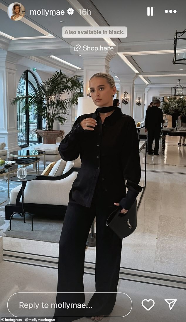 Molly's brand, Maebe, is an amalgamation of her name and daughter Bambi, had been in the making for two years, before its launch last September
