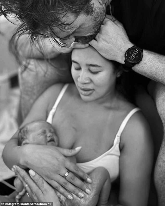 Montana recently opened up about the challenges of having a home birth when her baby daughter Miley was breech