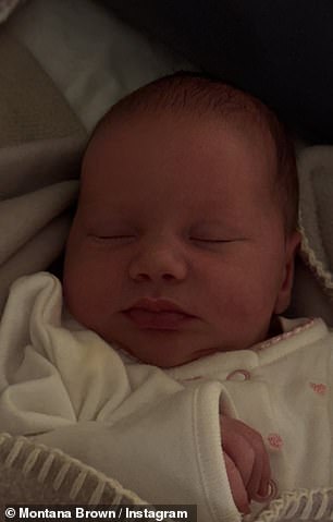 Baby Miley pictured