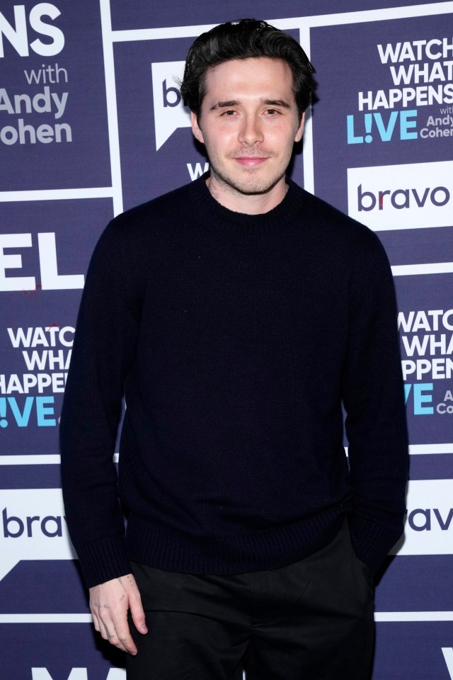Brooklyn Peltz Beckham at the Watch What Happens Live! aftershow.