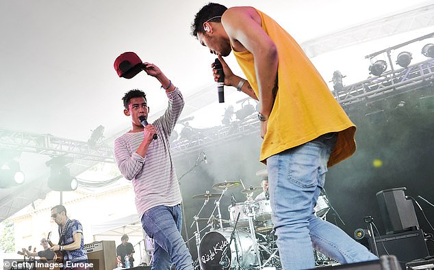 It has set tongues wagging amongst music fans who are convinced the friends will take the stage together for a joint performance