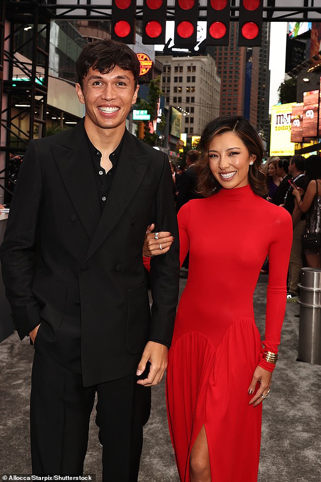 They couldn't stop smiling at the premiere