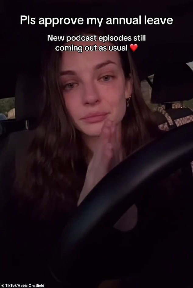 'I cant even enjoy TikTok because my for you page is videos about me - people making fun of me' Abbie said