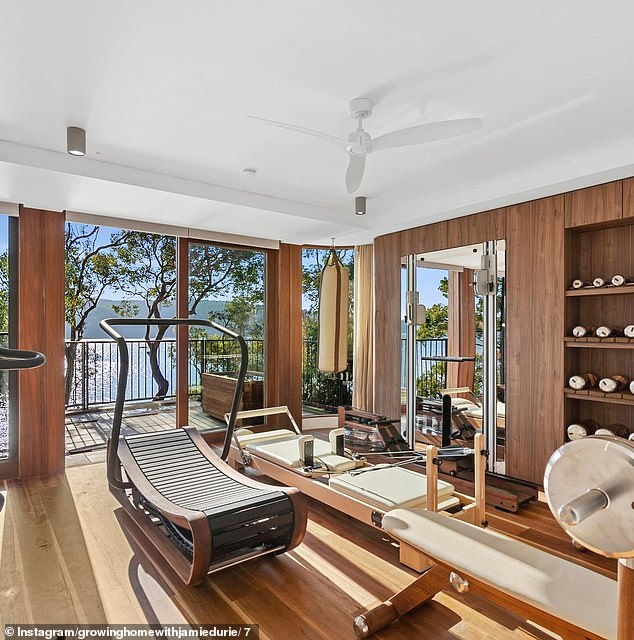 Durie said the six-bedroom Avalon mansion was not listed for sale, as the family sank $3 million and 10 years into building the sustainable forever home