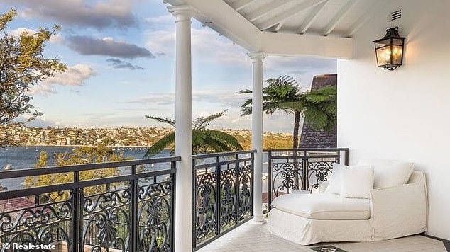 Featuring beautifully maintained classic features throughout, the dazzling home boasts stunning Harbour views