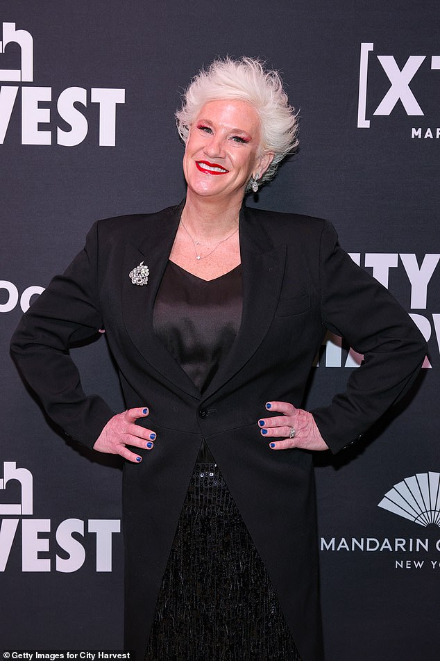 Burrell, pictured last month, famously hosted Secrets of a Restaurant Chef and co-hosted Worst Cooks in America