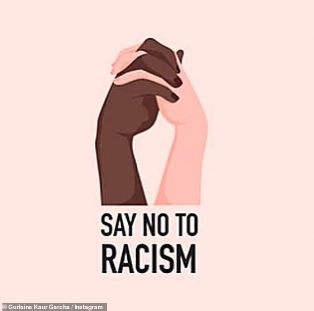 Back in 2021, Gurlaine revealed that she was left in tears after being subjected to a barrage of racist abuse, sharing a 'Say No To Racism' graphic to Instagram
